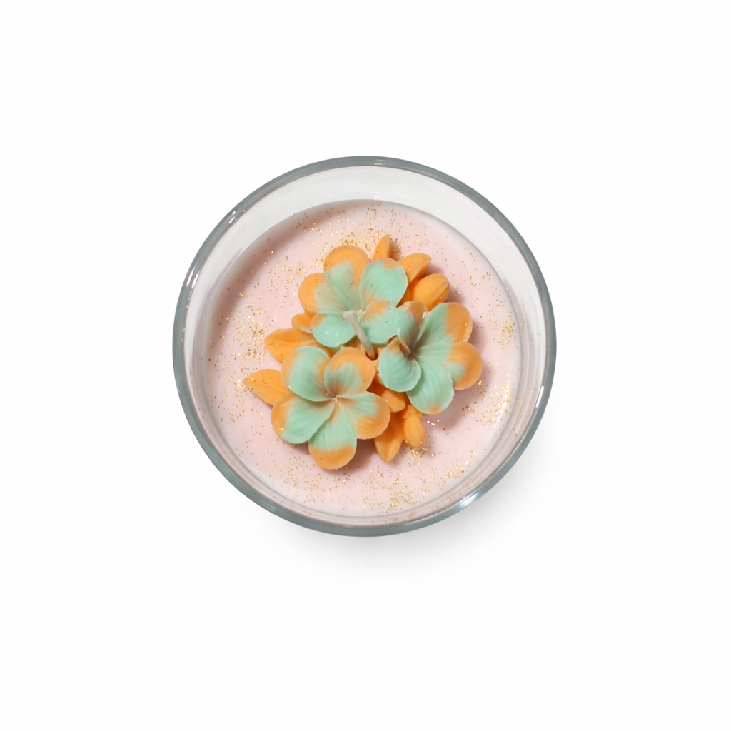 Pastel Frosting Swirl – Black Orchid Handmade Soy Candle