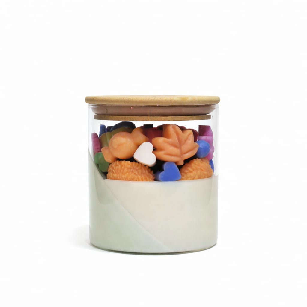 Spring Meadow Confetti Candle