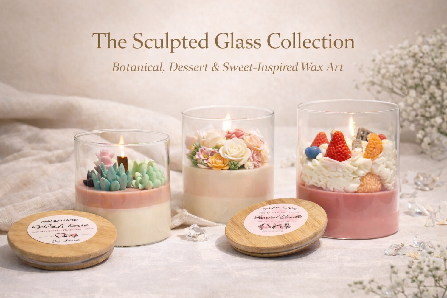 The Sculpted Glass Collection