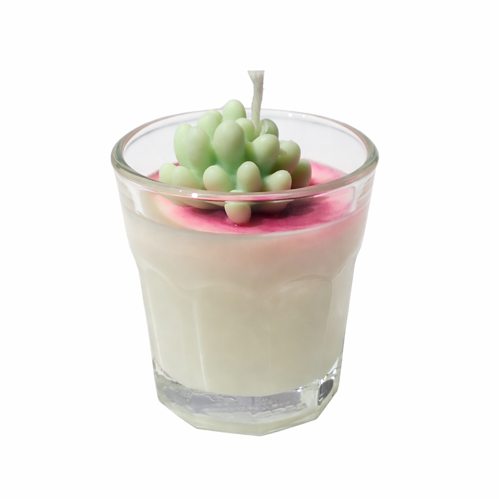 Mini Colorful Soy Candle Set – Floral & Vanilla Collection