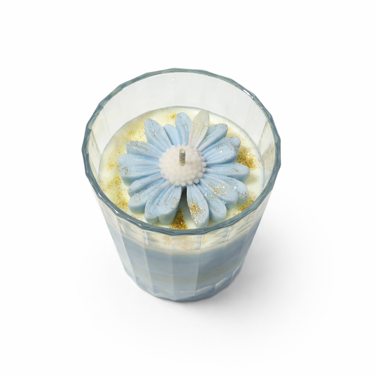 Blue Horizon Crown – Black Orchid Handmade Soy Candle