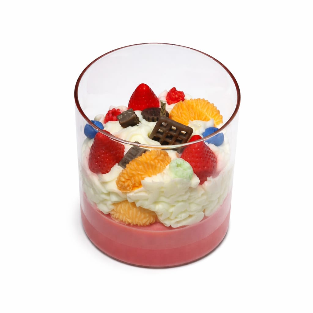 Dessert Candle: Berry & Citrus Parfait