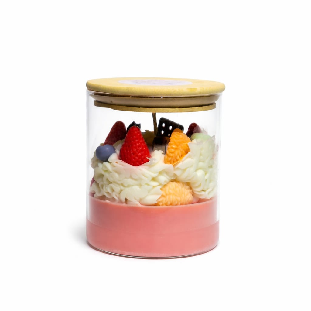 Dessert Candle: Berry & Citrus Parfait
