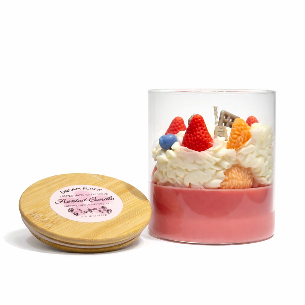 Dessert Candle: Berry & Citrus Parfait